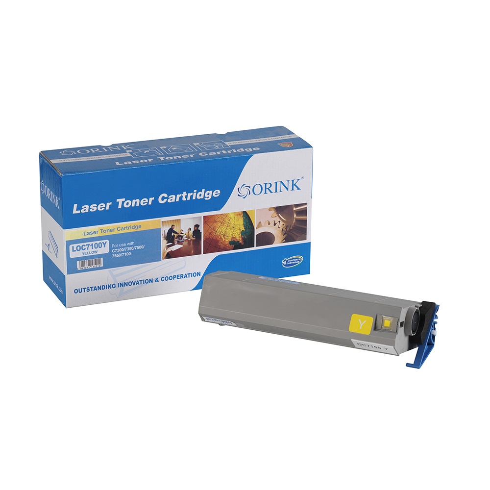 Oki C7100 Yellow ORINK PREMIUM