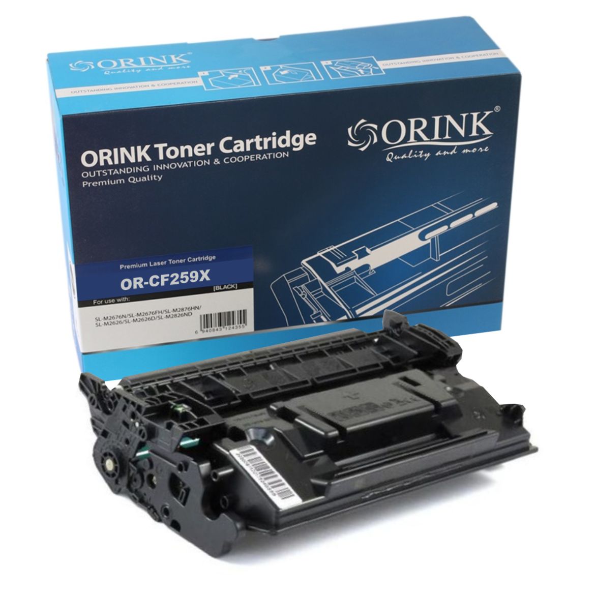 HP CF259X/CRG057H (59X) ORINK PREMIUM bez čipu