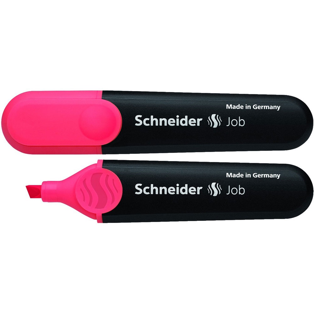 Zvýrazňovač 1-5mm, SCHNEIDER Job 150 červený