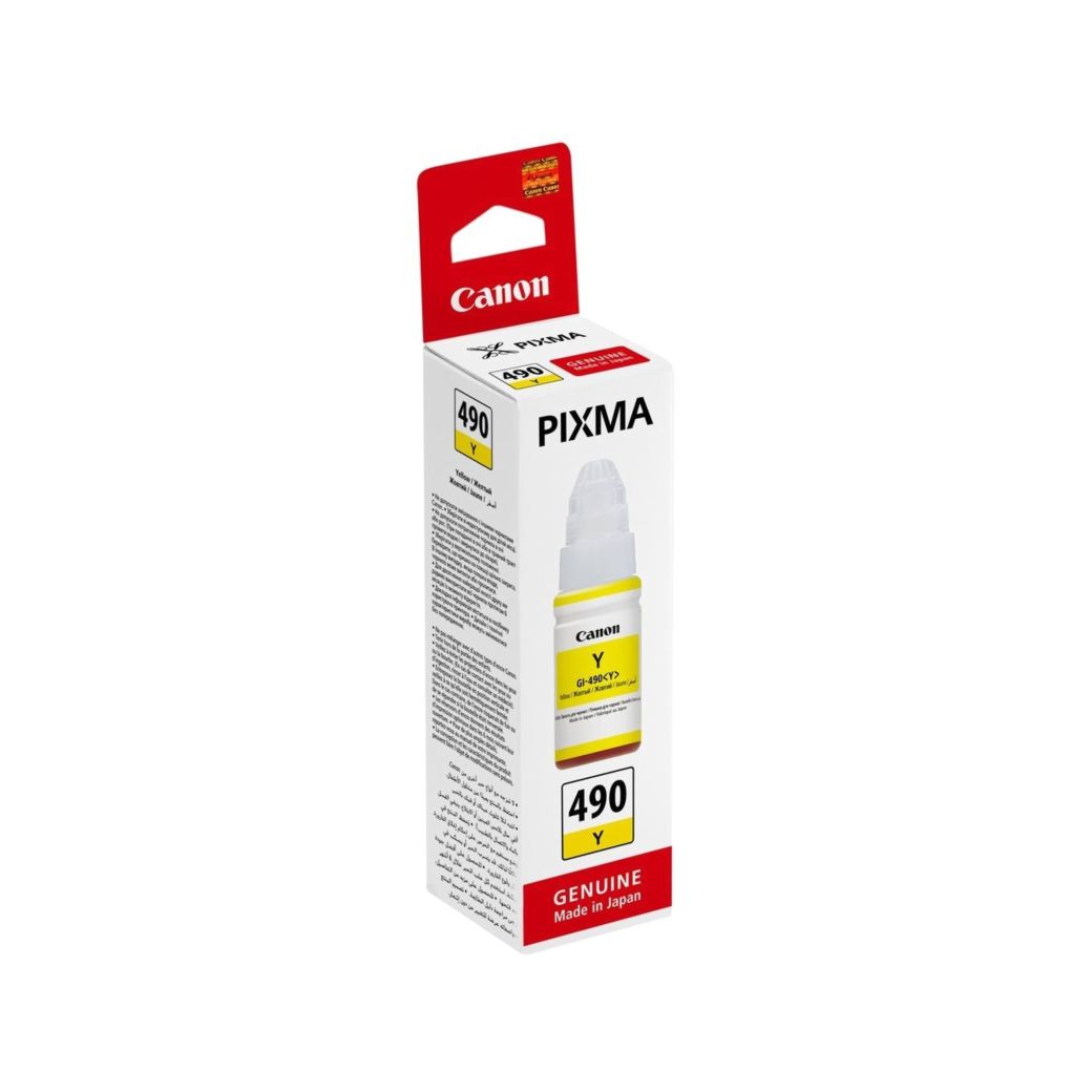 Canon GI490 (GI-490Y) Yellow ORIGINAL 70ml