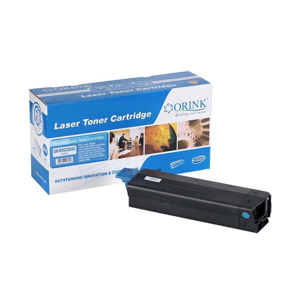 Oki C3100/C3200 Cyan ORINK PREMIUM
