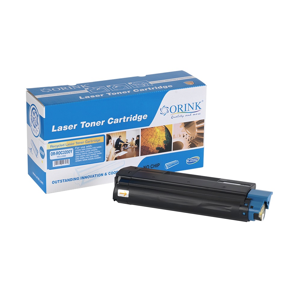 Oki C3100/C3200 Yellow ORINK PREMIUM