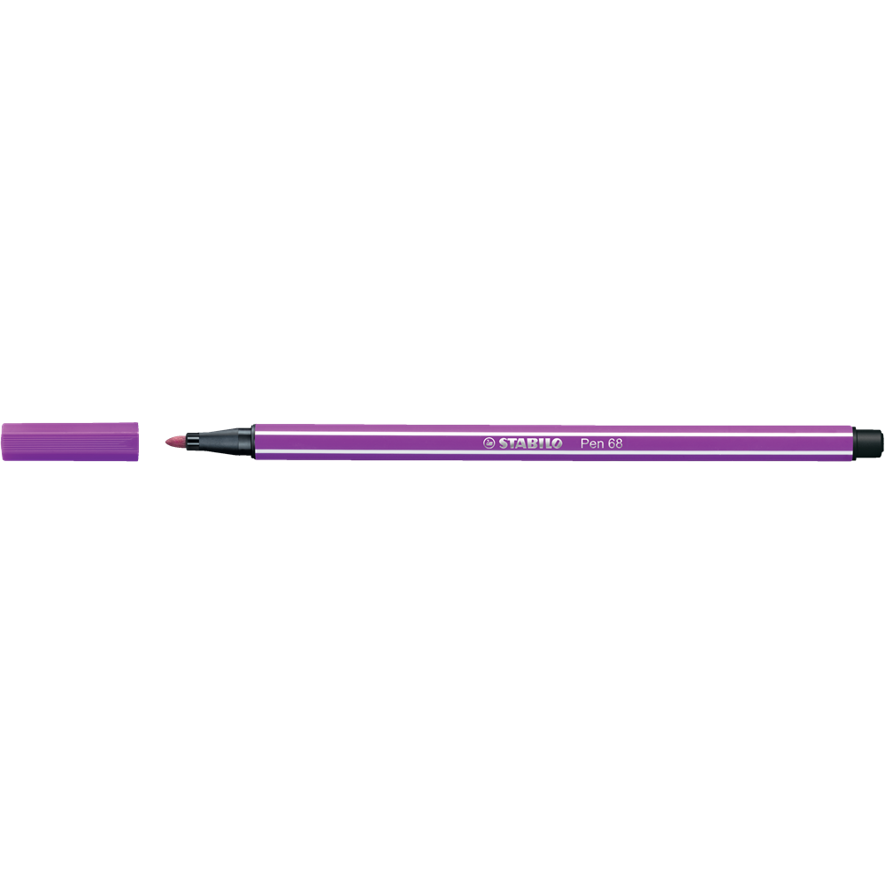 Popisovač 1mm, STABILO Pen 68 fialový