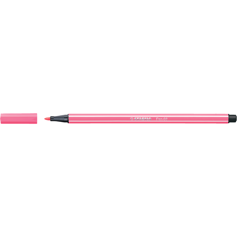 Popisovač 1mm, STABILO Pen 68 ružový
