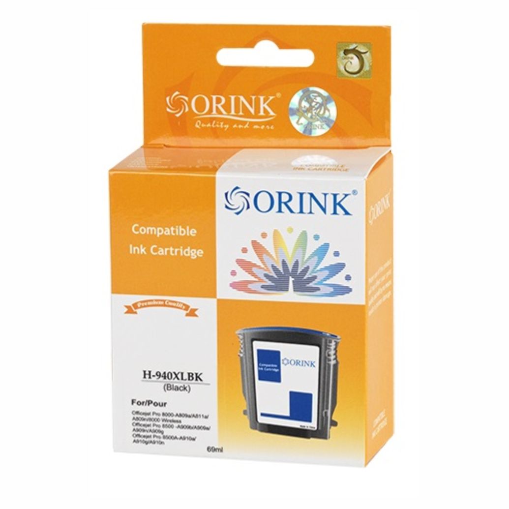 HP 940XL (C4906AE) Black ORINK PREMIUM