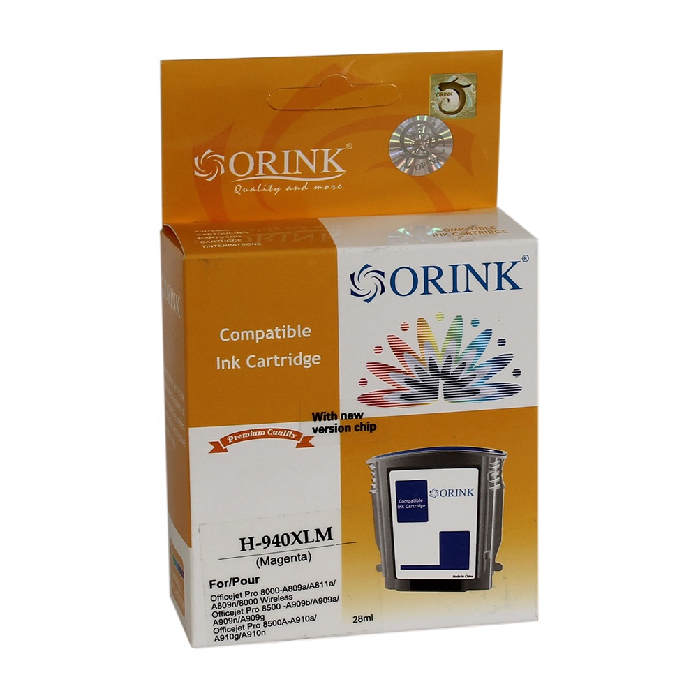 HP 940XL (C4908AE) Magenta ORINK PREMIUM