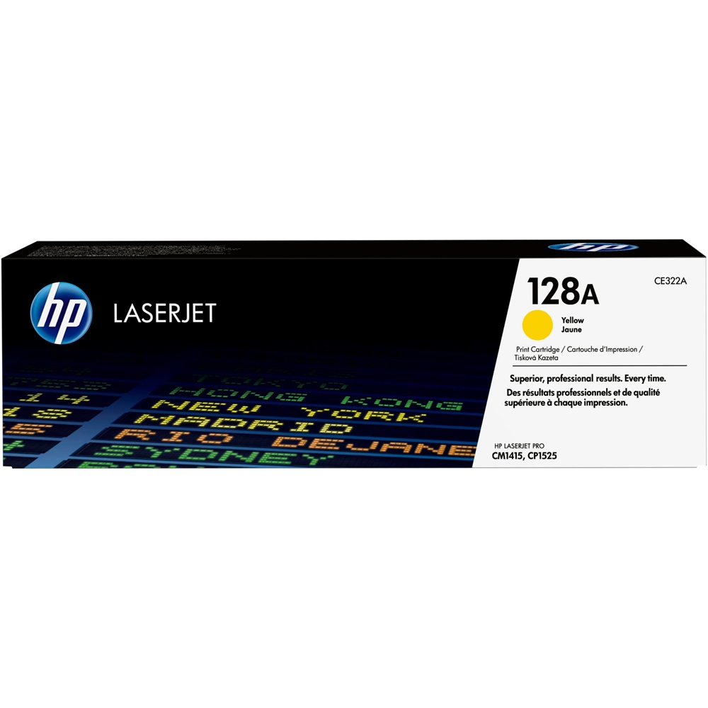 HP CE322A (128A) Yellow ORIGINAL toner surplus