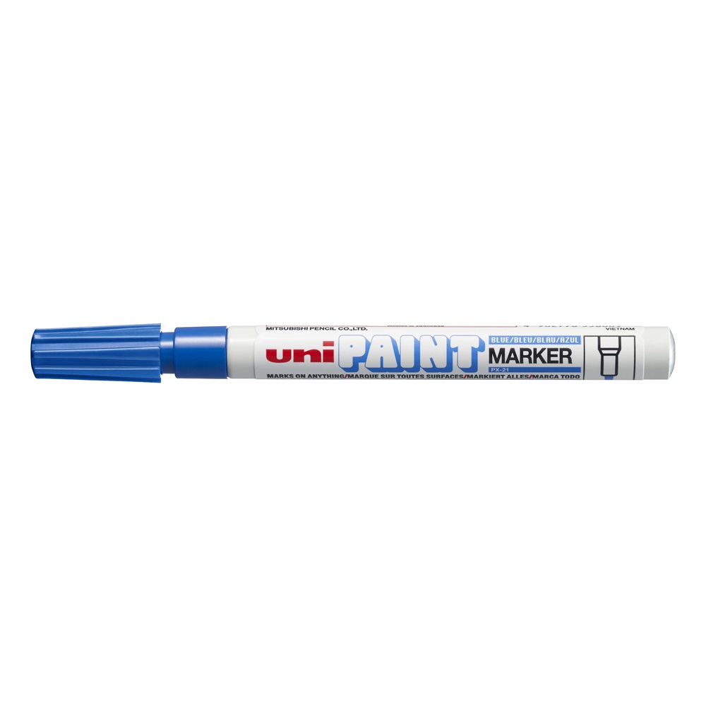 Lakový popisovač UNI PX-21 modrý