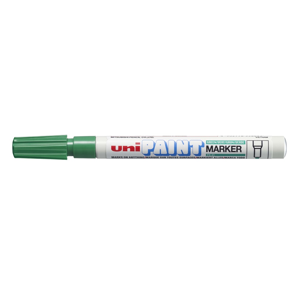 Lakový popisovač UNI PX-21 zelený
