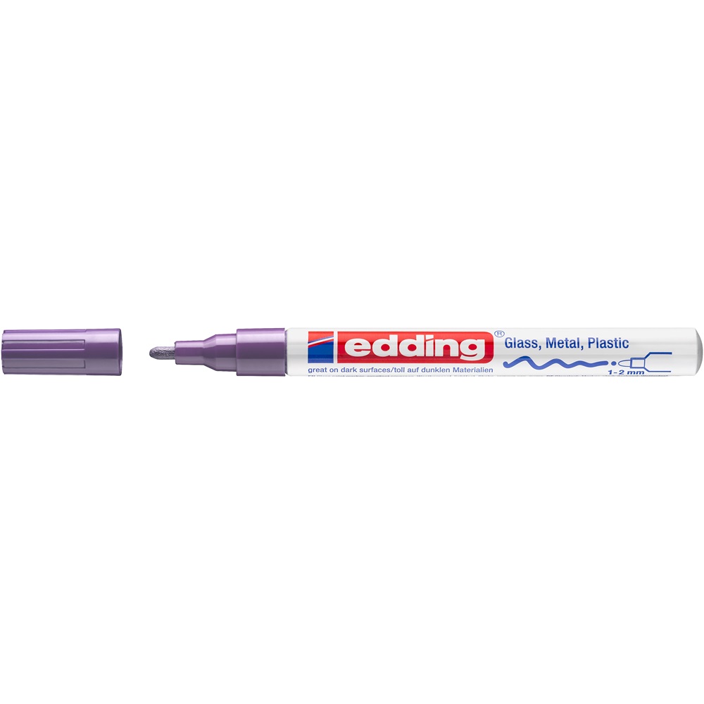 Lakový popisovač EDDING 751 fialový