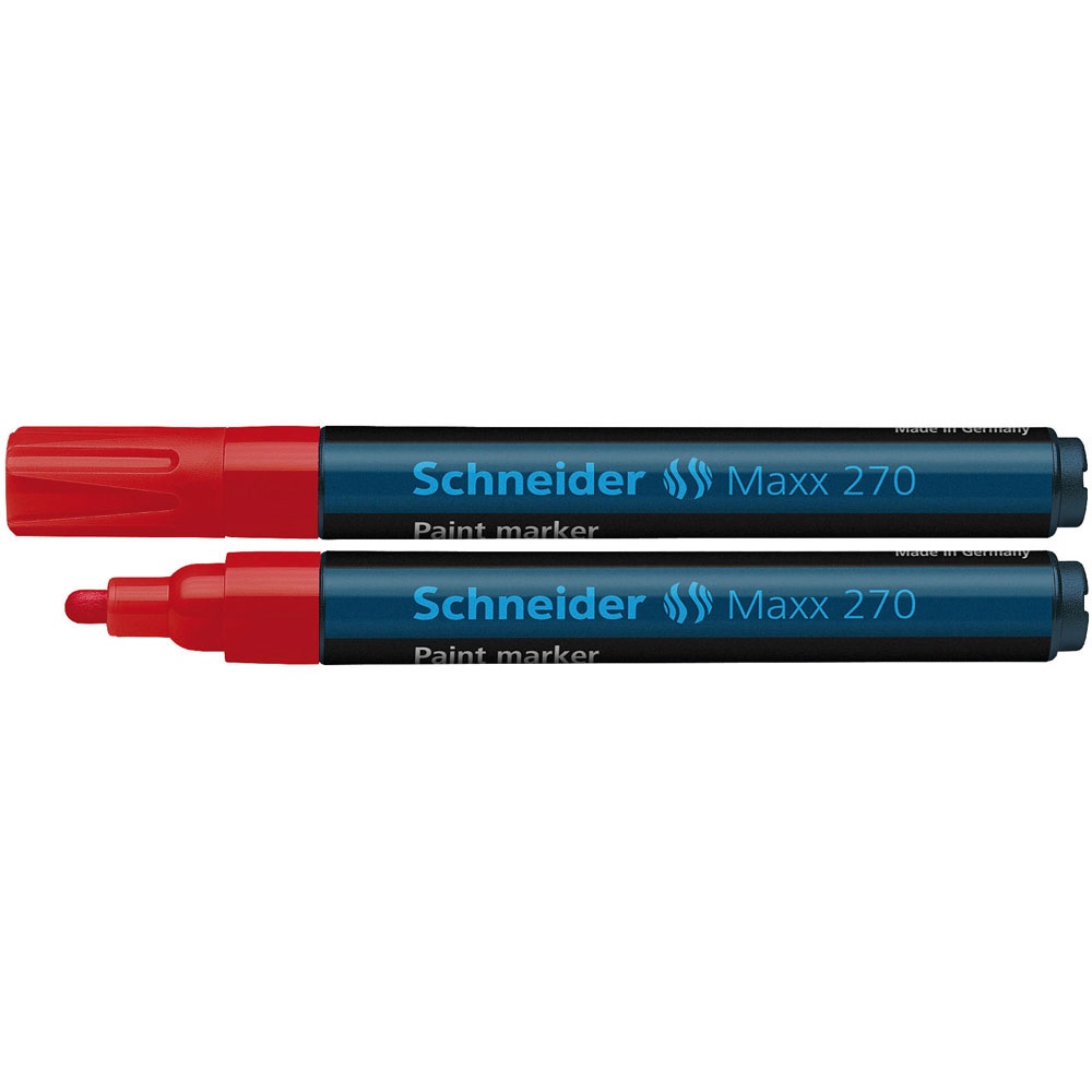 Lakový popisovač SCHNEIDER Maxx 270 červený