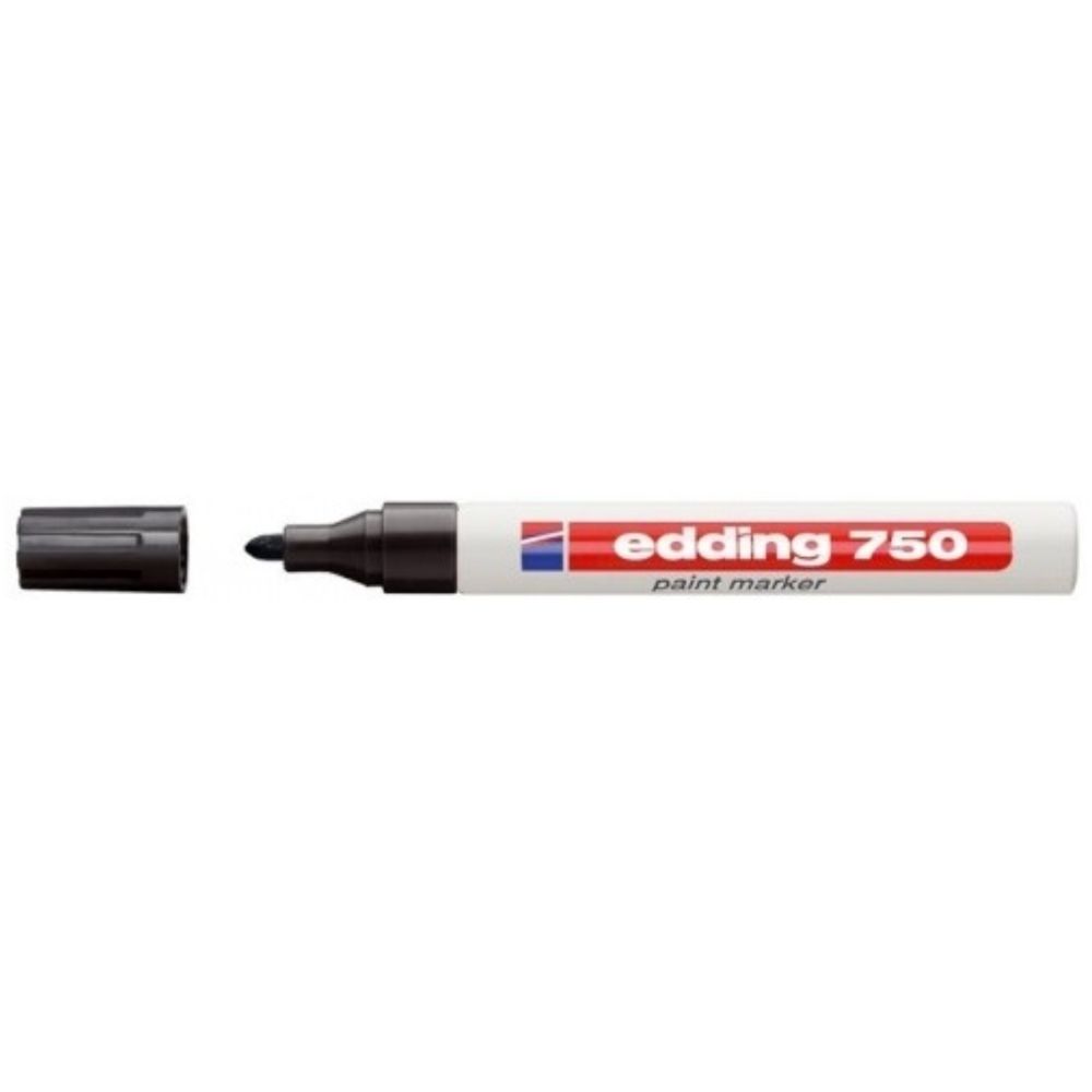 Lakový popisovač EDDING 750 čierny