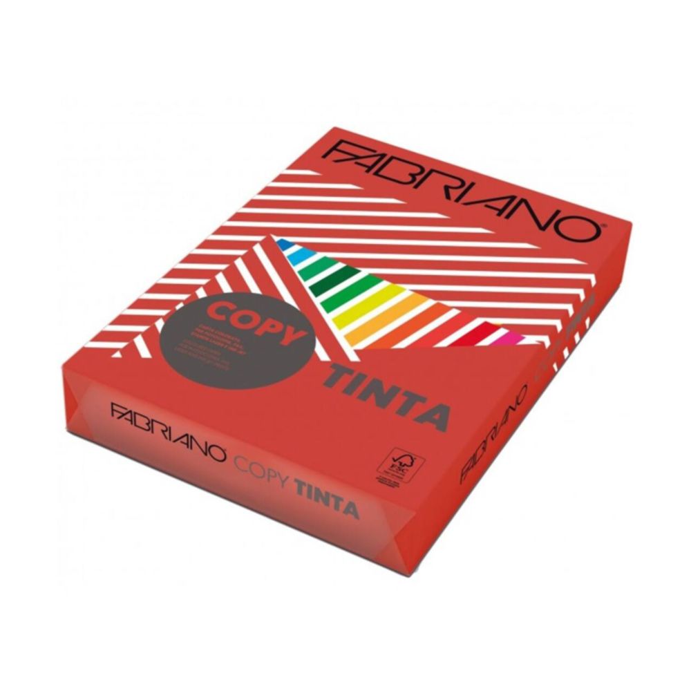 Farebný kopírovací papier A4 80g 500ks, COPY TINTA Intensive Red