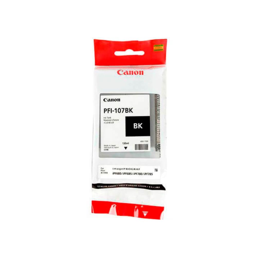 Canon PFI107 (PFI-107) Black ORIGINAL