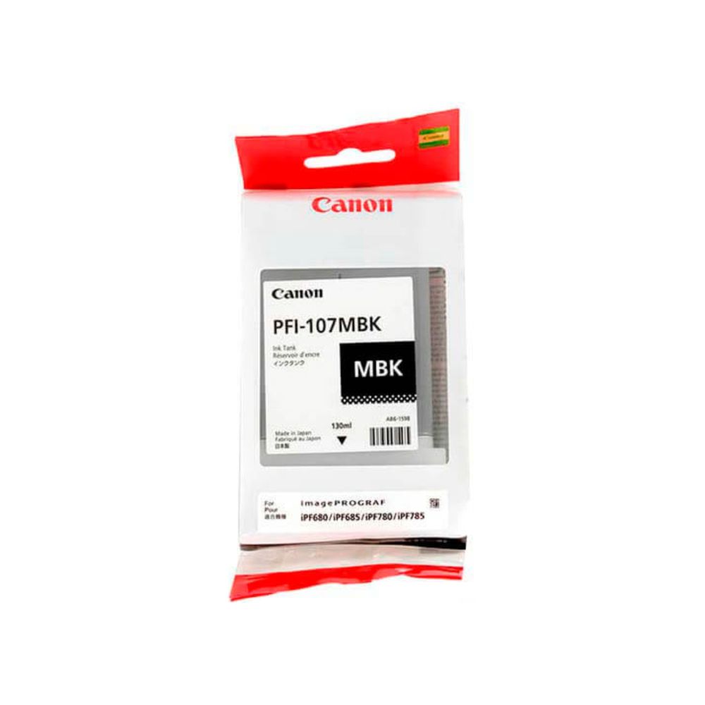 Canon PFI107 (PFI-107) Matte Black ORIGINAL