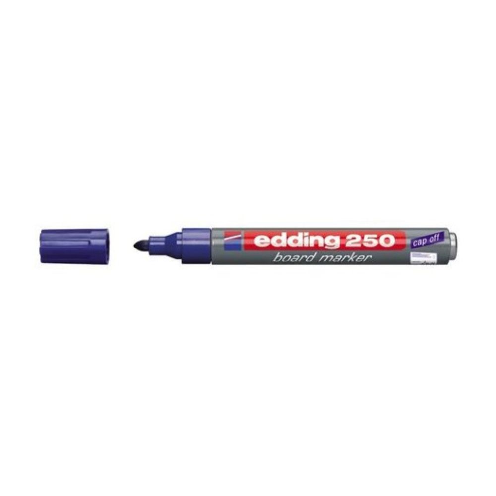 Popisovač na biele tabule 1,5-3mm Edding 250 modrý
