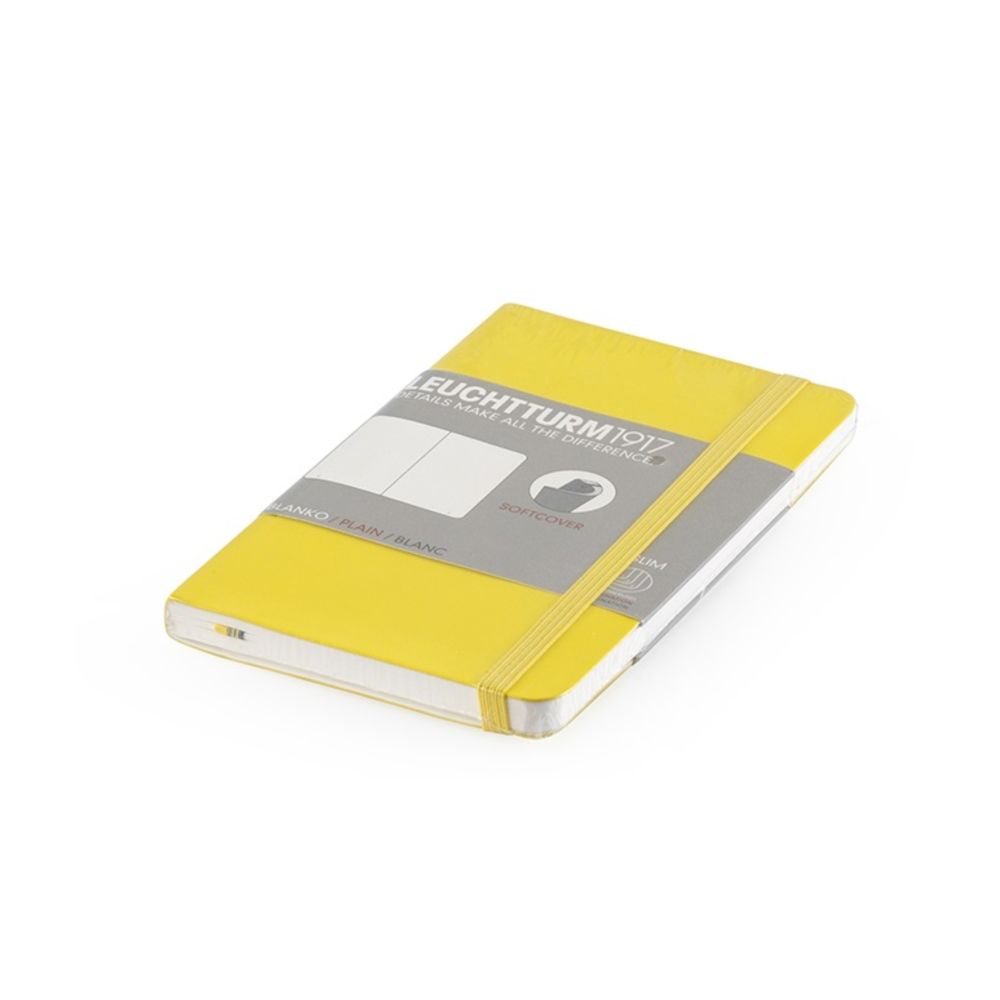 Zápisník A6 LEUCHTTURM 121 strán farba žltá, čistý