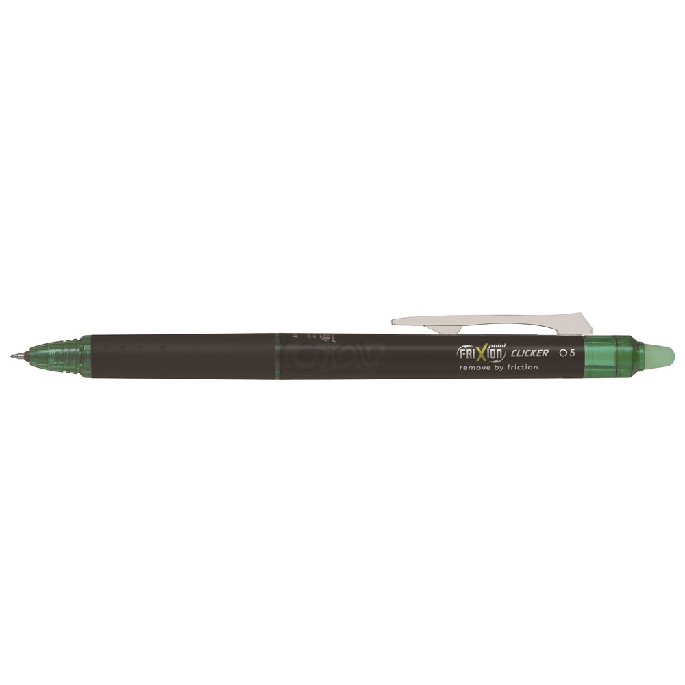 Roller 0,5mm gumovací PILOT FRIXION Clicker Point zelený