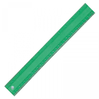 Pravítko ohybné 30cm Memoris zelené