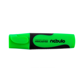 Zvýrazňovač 2-5mm, NEBULO neónovo-zelený