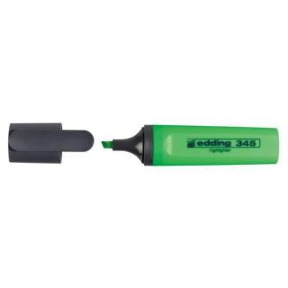 Zvýrazňovač 2-5mm, EDDING 345 zelený