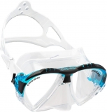 Moderná potápačská maska Cressi MATRIX Aquamarin