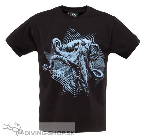 Tričko čierne - Octopus Companions