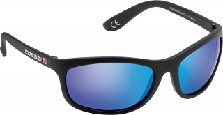 Slnečné okuliare farebným sklom modrým