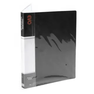 Katalógová kniha A4 20 obalov EVOffice EV4D20 čierna
