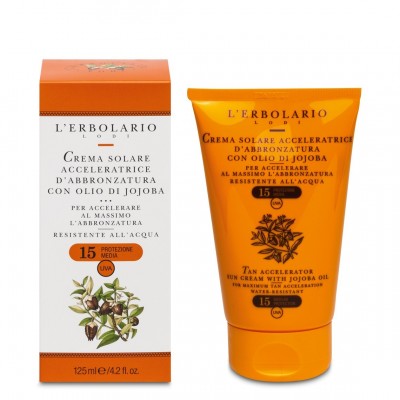 SLNKO Krém urýchľujúci opálenie s jojobovým olejom SPF15 , 75 ml